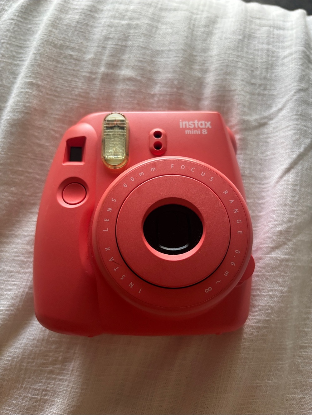 Instax Mini 8 Instant Camera - Coral